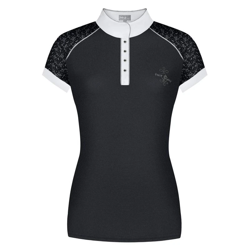 Fair Play Women's Anita Short Sleeve Competition Shirt - Black