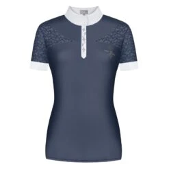 Fair Play Women's Alexis Short Sleeve Competition Shirt - Steel Blue