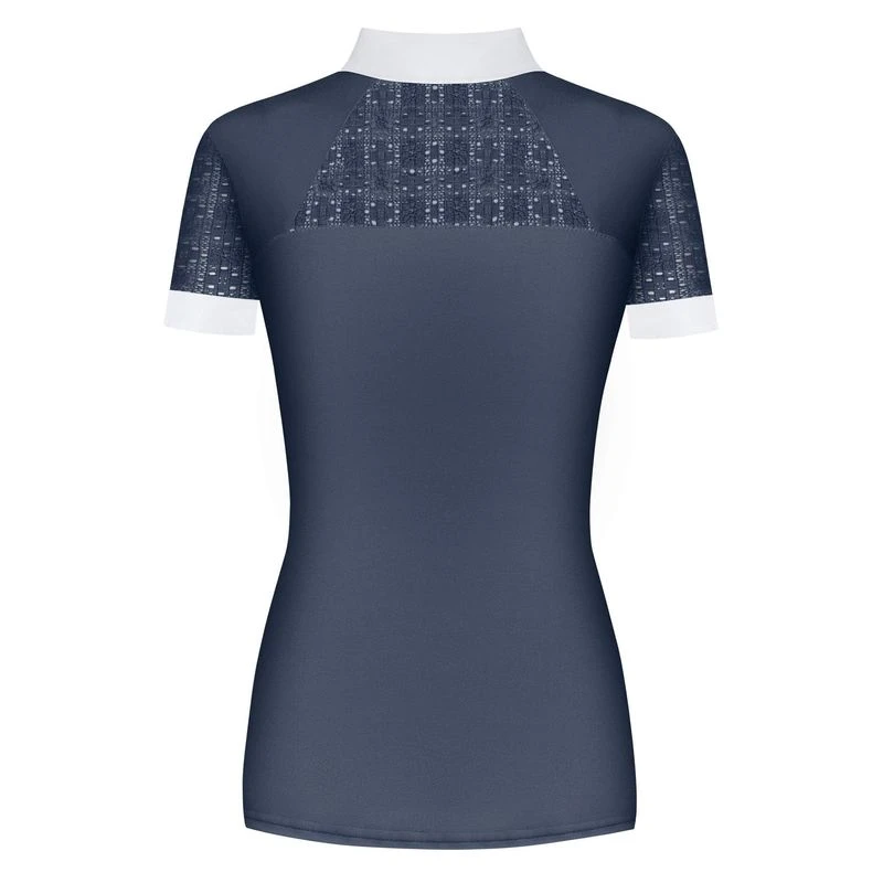 Fair Play Women's Aiko Short Sleeve Competition Shirt - Steel Blue - Image 2