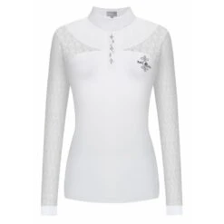 Fair Play Women's Alexis Long Sleeve Competition Shirt - White