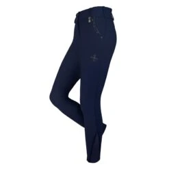 Fair Play Women's Jasmine Fleur Full Seat Breeches - Navy