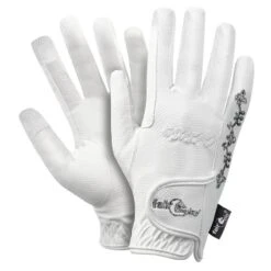 Fair Play Asti Fleur Gloves - White