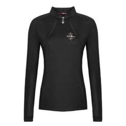 Fair Play Women's Paula Long Sleeve Tech Shirt - Black