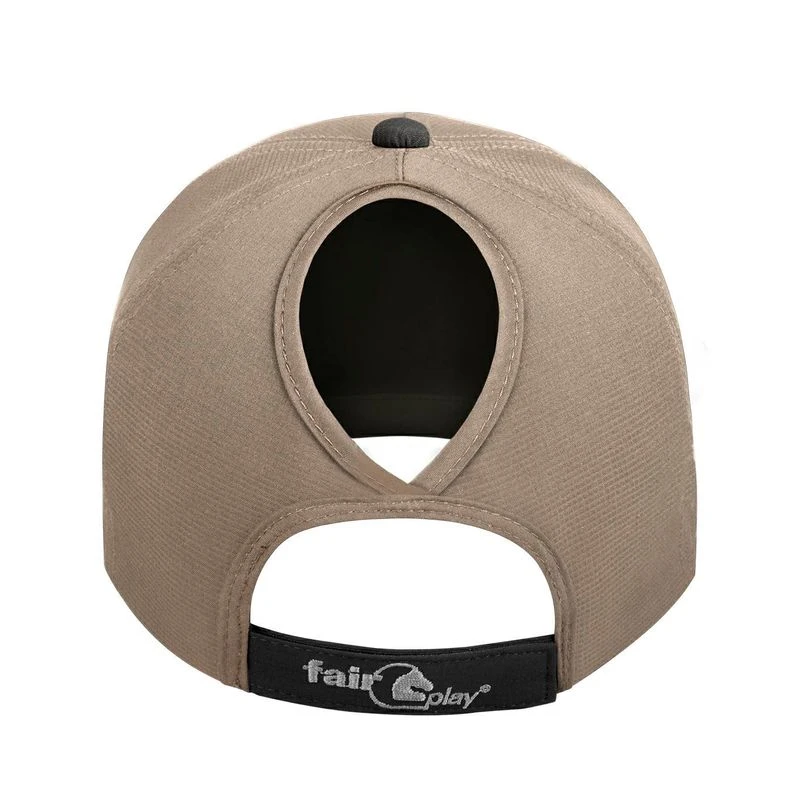 Fair Play Antea Baseball Cap - Taupe Grey - Image 2