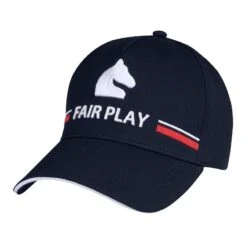 Fair Play Jockey Baseball Cap - Navy