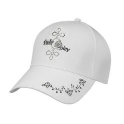 Fair Play Antila Fleur Baseball Cap - White