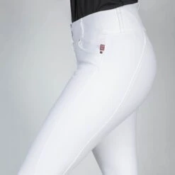 Back On Track Women's Julia Full Seat Breeches - White