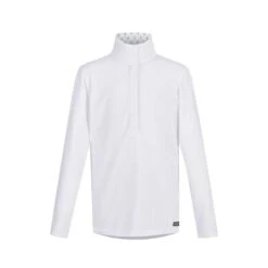 Kerrits Kids' Winter Circuit Show Shirt - White/Bits N Crops