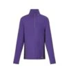 Kerrits Kids' Rail Side Quarter Zip Tech Top - Huckleberry