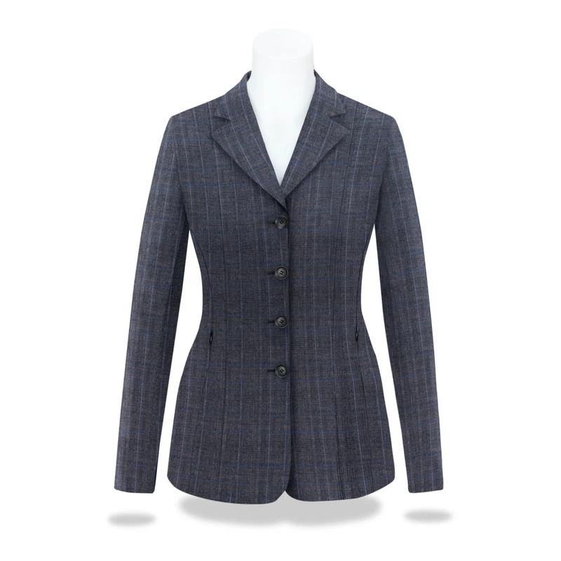 RJ Classics Women's Palermo Orange Label Show Coat - Shadow Grey Plaid