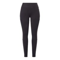 Kerrits Women's Thermo Tech 2.0 Extended Grip Tights - Black/Black