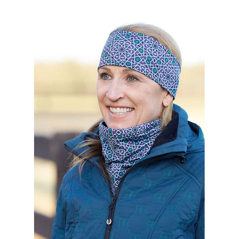 Kerrits Women's Rail Side Fleece Neck Warmer - Iris Starlight - Image 2