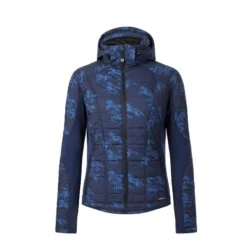 Kerrits Women's Light & Lofty Quilted Jacket - Ink Run Free