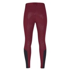 Kerrits Women's 3-Season Tailored Knee Patch Breeches - Sangria