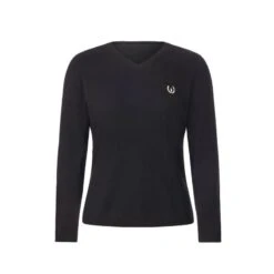 Kerrits Women's Stable Temp Merino Wool Sweater - Black