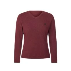 Kerrits Women's Stable Temp Merino Wool Sweater - Sangria