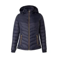 Horze Women's Shannon Light Padded Jacket - Dark Navy