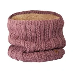 Horze Women's Jelena Knitted Neck Warmer Scarf - Wood Rose