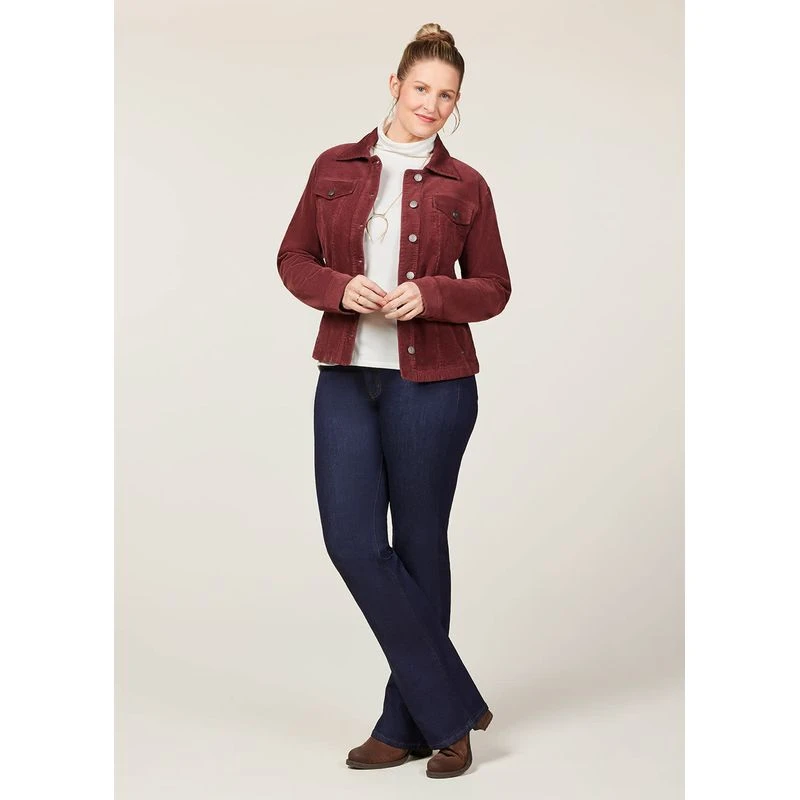 EQL Women's In Motion Corduroy Jacket - Mahogany - Image 5
