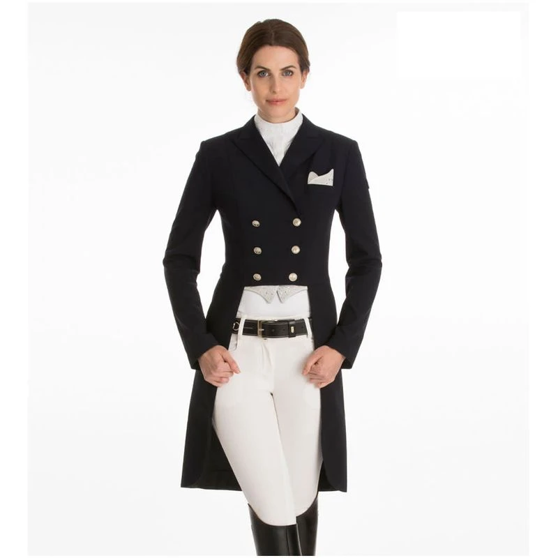 Tredstep Women's Dressage Tail Coat - Black - Image 2